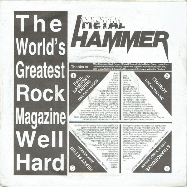 Various - The 2nd Wave Of New British Metal 1987 | Metal Hammer (METAL 1) - 2 Various - The 2nd Wave Of New British Metal 1987 | Metal Hammer (METAL 1) - 2
