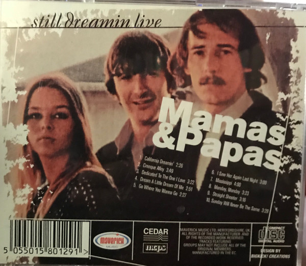 The Mamas & The Papas - Still Dreamin Live | Maverick Music (1-1129) - 2
