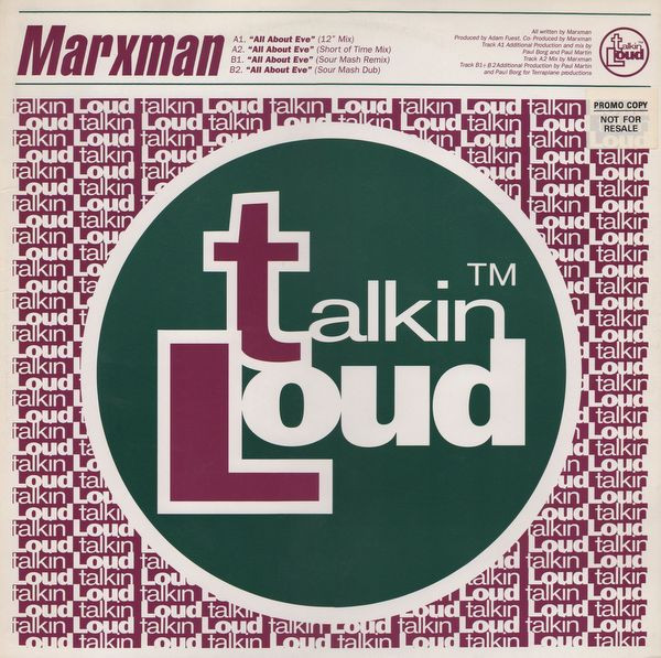 Marxman - All About Eve | Talkin' Loud (TLKDJ46) - 2