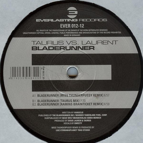 Taurus vs. Doug Laurent - Bladerunner | Everlasting Records (EVER 012-12) - 3