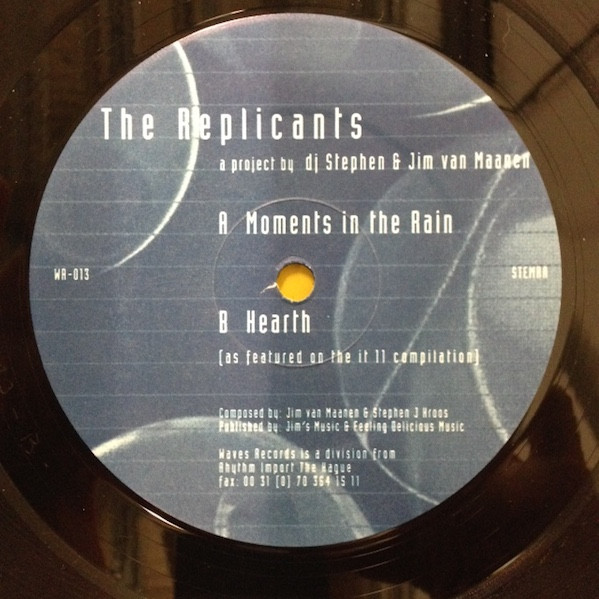 The Replicants - Moments In The Rain | Waves Records (WR 013) - 2