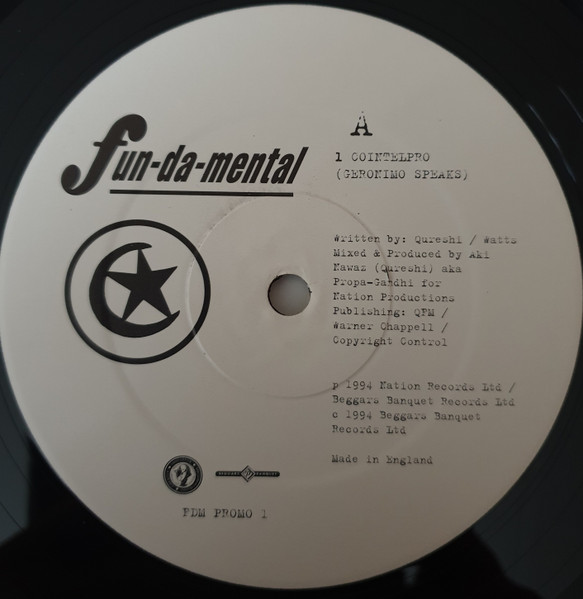 Fun-Da-Mental - Cointelpro | Nation Records (FDM Promo 1) - 3