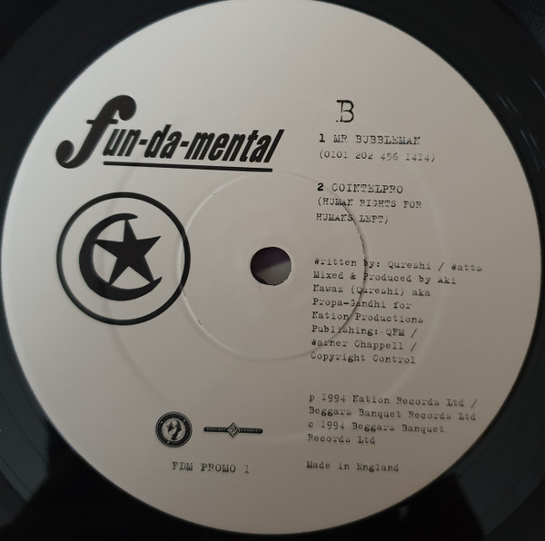 Fun-Da-Mental - Cointelpro | Nation Records (FDM Promo 1) - 4
