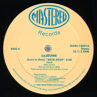 La Jeune - (Love Is Only) Skin Deep | Mastered Records (MASU-12001) - main La Jeune - (Love Is Only) Skin Deep | Mastered Records (MASU-12001) - main