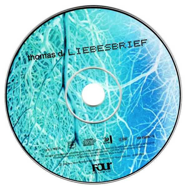 Thomas D - Liebesbrief | Four Music (FOR 668951 5) - 3 Thomas D - Liebesbrief | Four Music (FOR 668951 5) - 3