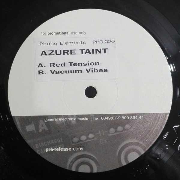 Azure Taint - Magic Affair / Vacuum Vibes | Phono Elements (PHO 020)