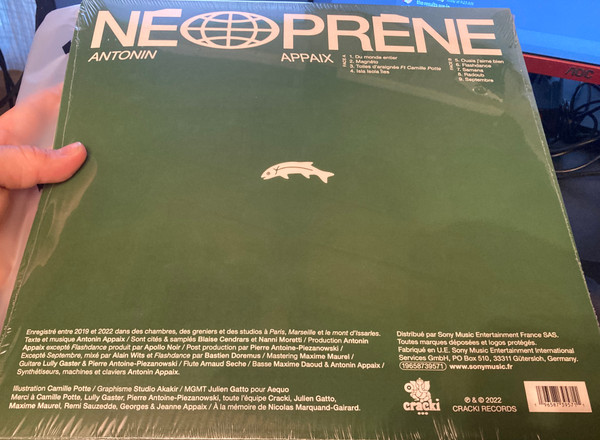 Antonin Appaix - Neoprene | Cracki Records (19658739571) - main Antonin Appaix - Neoprene | Cracki Records (19658739571) - main