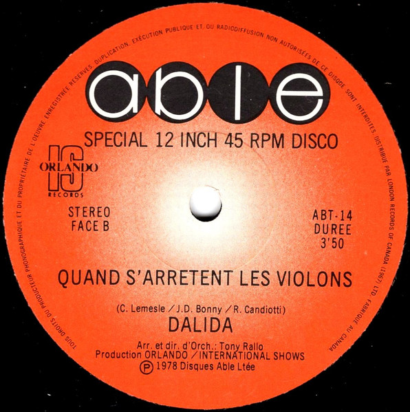 Dalida - Generation 78 | Able (ABT-14) - 4