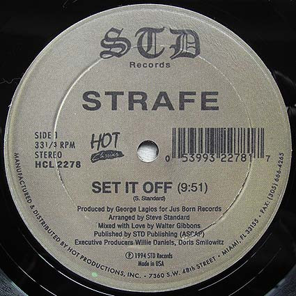 Strafe / B.O.S.E. - Set It Off / Rock The World | Hot Classics (HCL 2278)