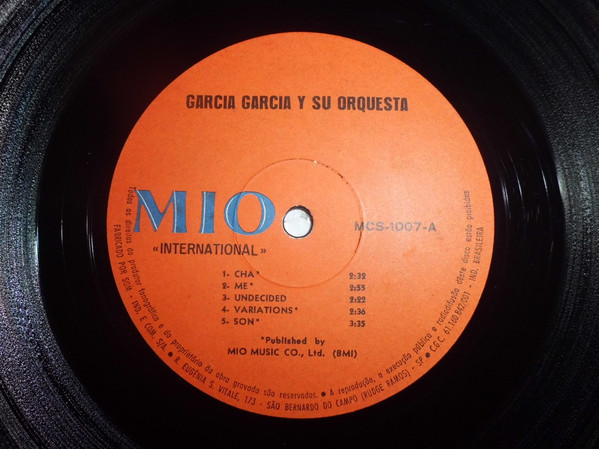Garcia Garcia - Garcia Garcia y Su Orquesta | Mio International (MCS-1007) - 3