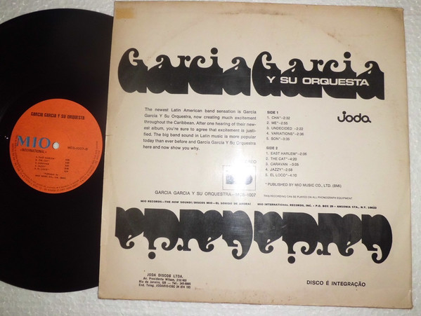Garcia Garcia - Garcia Garcia y Su Orquesta | Mio International (MCS-1007) - 2