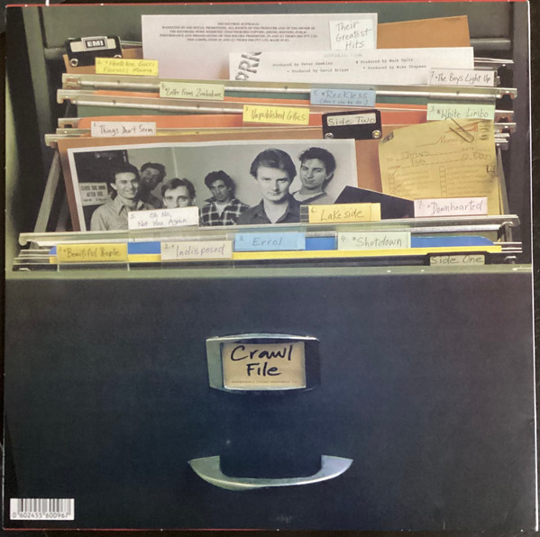 Australian Crawl - Crawl File - Their Greatest Hits | EMI (5560096) - 2