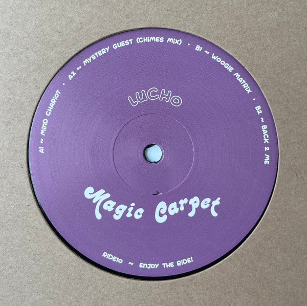 Lucho - Back 2 Me EP | Magic Carpet (RIDE10)