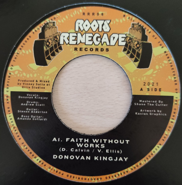 Donovan King Jay - Faith Without Works | Roots Renegade Records (RRR08) - main
