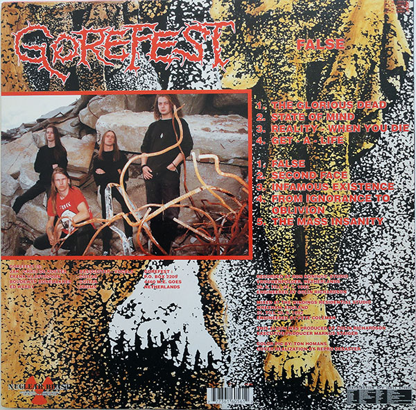 Gorefest - False | Nuclear Blast (NB 069) - main