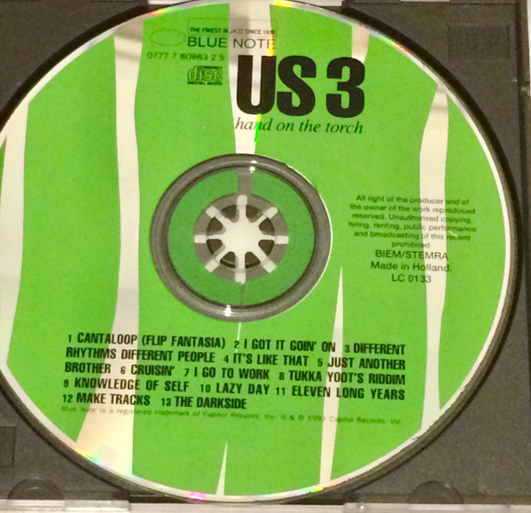 Us3 - Hand On The Torch | Blue Note (0777 7 80883 2 5) - 3 Us3 - Hand On The Torch | Blue Note (0777 7 80883 2 5) - 3