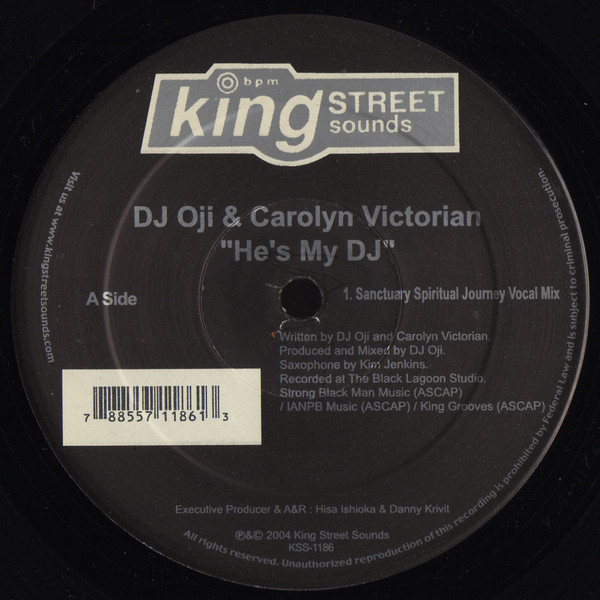 DJ Oji & Carolyn Victorian - He's My DJ | BPM King Street Sounds (KSS 1186) - 2 DJ Oji & Carolyn Victorian - He's My DJ | BPM King Street Sounds (KSS 1186) - 2