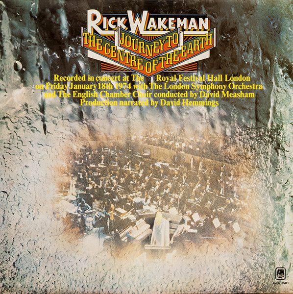 Rick Wakeman - Journey To The Center Of The Earth - Vinilo | A&M Records (AMLH 63621)