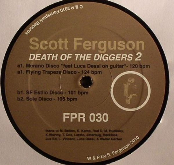 Scott Ferguson - Death Of The Diggers 2 | Ferrispark (FPR 030) - main Scott Ferguson - Death Of The Diggers 2 | Ferrispark (FPR 030) - main
