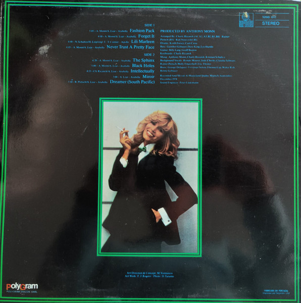 Amanda Lear - Never Trust A Pretty Face | Ariola Eurodisc GmbH (5200 017) - 2