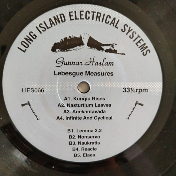 Gunnar Haslam - Lebesgue Measures | L.I.E.S. Records (LIES066) - 3 Gunnar Haslam - Lebesgue Measures | L.I.E.S. Records (LIES066) - 3