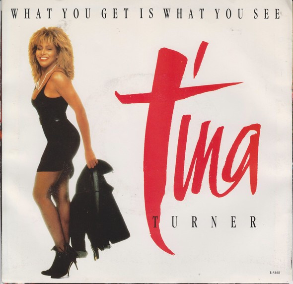 Tina Turner - What You Get Is What You See (7") [Vinyl] | Capitol Records (B-5668)