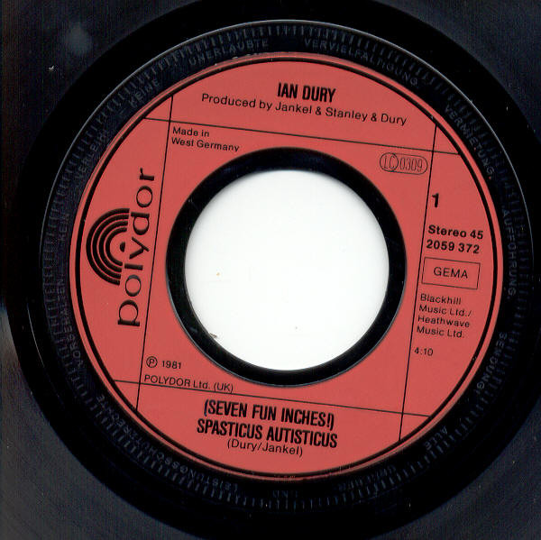 Ian Dury / The Seven Seas Players - Spasticus Autisticus | Polydor (2059 372) - 4