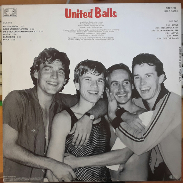 United Balls - Pogo In Togo | Jupiter Records (JULP 16001) - 2 United Balls - Pogo In Togo | Jupiter Records (JULP 16001) - 2