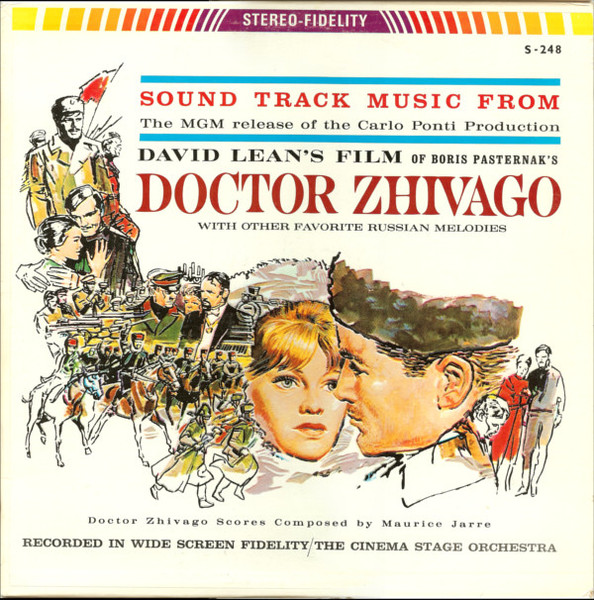 The Cinema Sound Stage Orchestra - Sound Track Music From Doctor Zhivago | Somerset (S-248) - main