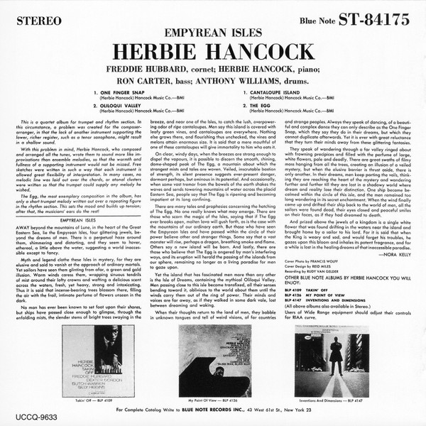 Herbie Hancock - Empyrean Isles | Blue Note (UCCQ-9633) - 4