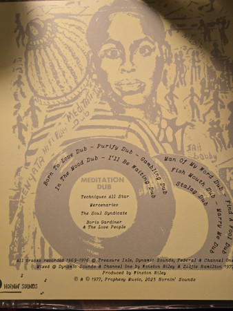 Winston Riley - Meditation Dub | Hornin' Sounds (HS-58) - 2 Winston Riley - Meditation Dub | Hornin' Sounds (HS-58) - 2