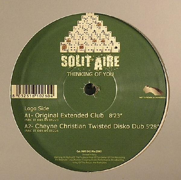 Solitaire - Thinking Of You | Net's Work International (NWI 042 Mix 2005) - main