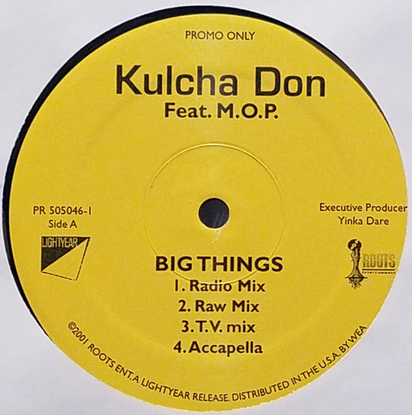 Kulcha Don - Big Things / Hot, Black & Sexy | Lightyear Entertainment (PR 505046-1) - main