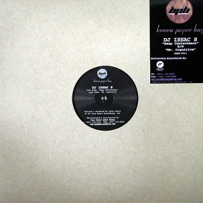 Isaac S - Deep Contentment / Mr. Cognitive | Brown Paper Bag Records (BPB-001)