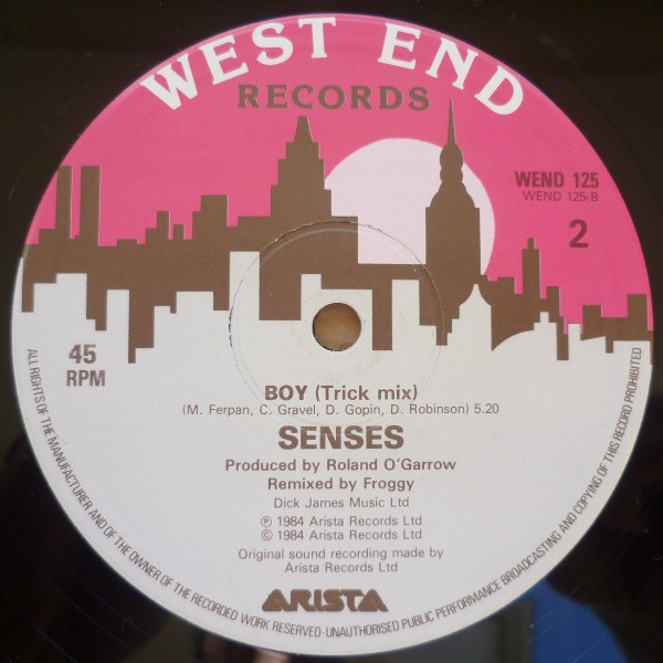 Janet Dailey And Senses - If You Can Count | West End Records (WEND 125) - 2 Janet Dailey And Senses - If You Can Count | West End Records (WEND 125) - 2