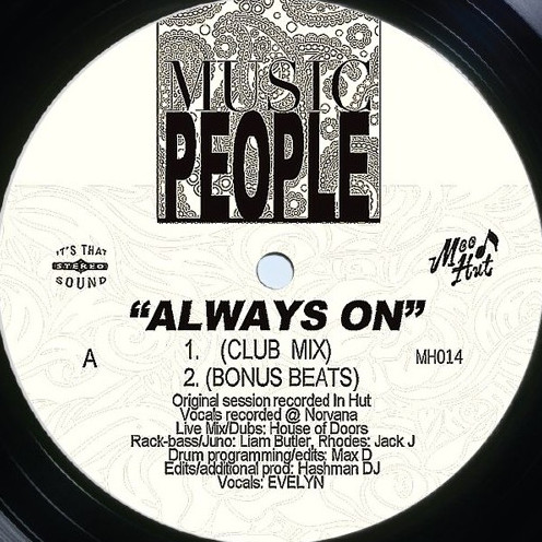 Music People - Always On | Mood Hut (MH014)