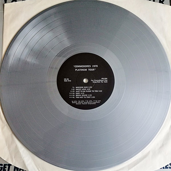 Commodores - Commodores 1978 Platinum Tour | Motown (PR-39) - 2