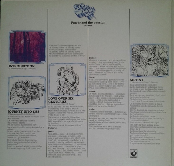 Eloy - Power And The Passion | Harvest (1C 062-29 602) - 2