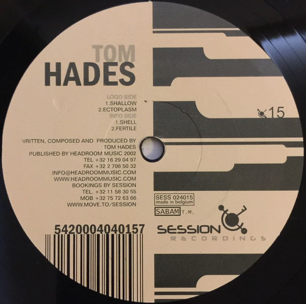 Tom Hades - Shallow | Session Recordings (SESS024015)