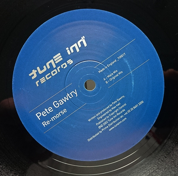 Pete Gawtry - Re-morse | Tune Inn Records (TIR017) - 2