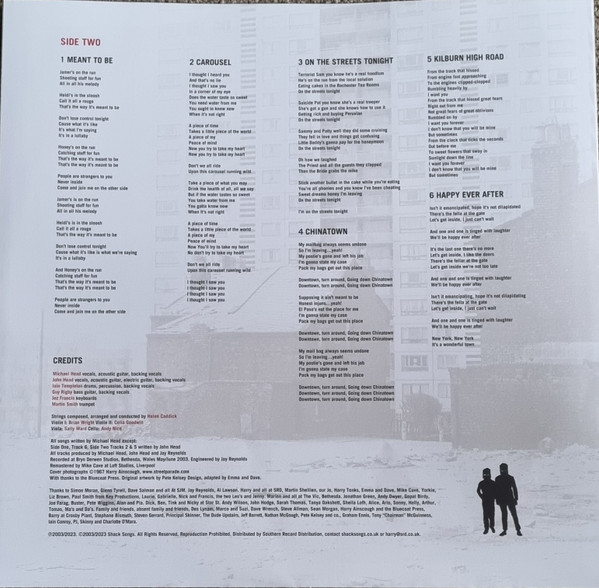 Shack - ...Here's Tom With The Weather | Shack Songs (SHACKLP2) - 4