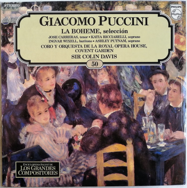 Giacomo Puccini - La Bohème, Selección | Philips (68 51 089)