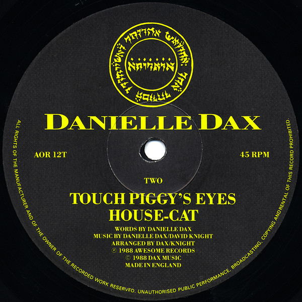 Danielle Dax - Cat-House | Awesome Records (AOR 12T) - 4 Danielle Dax - Cat-House | Awesome Records (AOR 12T) - 4