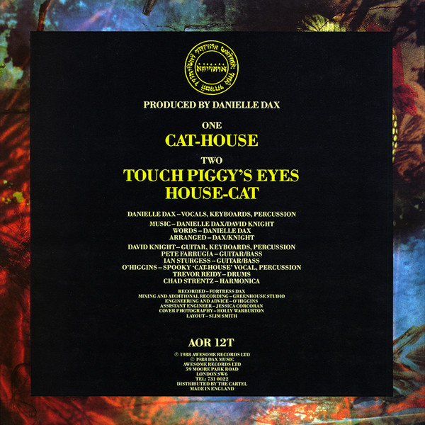 Danielle Dax - Cat-House | Awesome Records (AOR 12T) - 2 Danielle Dax - Cat-House | Awesome Records (AOR 12T) - 2