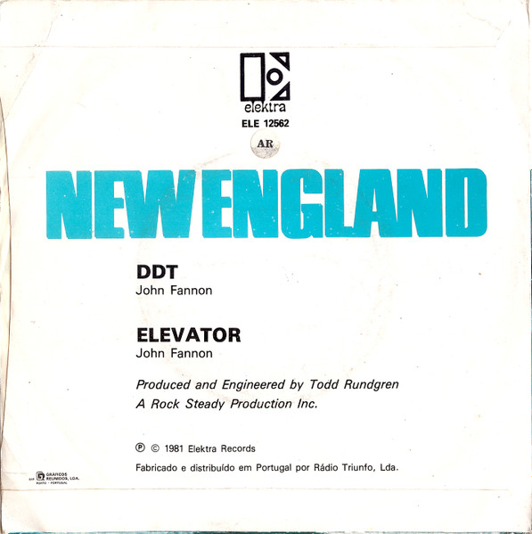 New England - DDT | Elektra (ELE 12562) - 2