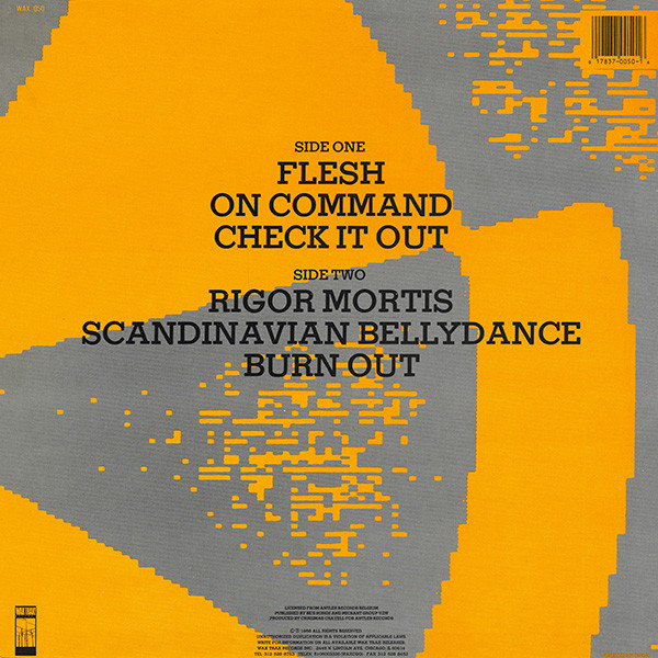 A Split - Second - A Split - Second | Wax Trax! Records (WAX 050) - 2 A Split - Second - A Split - Second | Wax Trax! Records (WAX 050) - 2