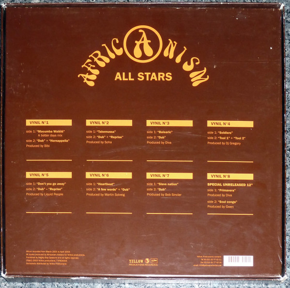 Africanism - Africanism - Vol. II | Yellow Productions (YP BOX 004) - 2 Africanism - Africanism - Vol. II | Yellow Productions (YP BOX 004) - 2