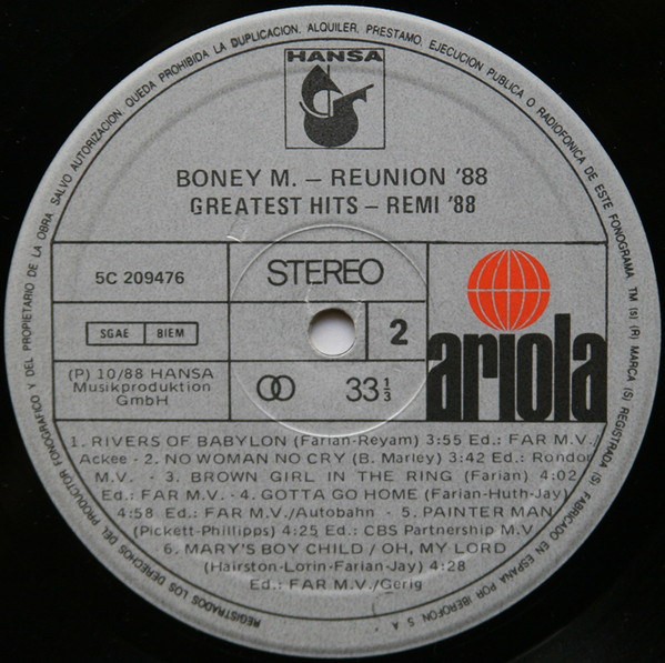 Greatest Hits Of All Times - Remix '88