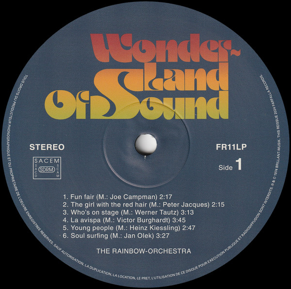 The Rainbow-Orchestra - Wonderland Of Sound | Farfalla Records (FR11LP) - 2 The Rainbow-Orchestra - Wonderland Of Sound | Farfalla Records (FR11LP) - 2