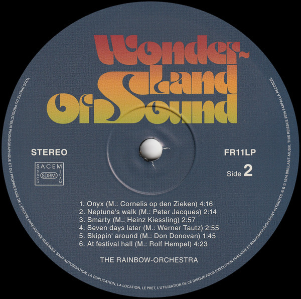 The Rainbow-Orchestra - Wonderland Of Sound | Farfalla Records (FR11LP) - 3 The Rainbow-Orchestra - Wonderland Of Sound | Farfalla Records (FR11LP) - 3